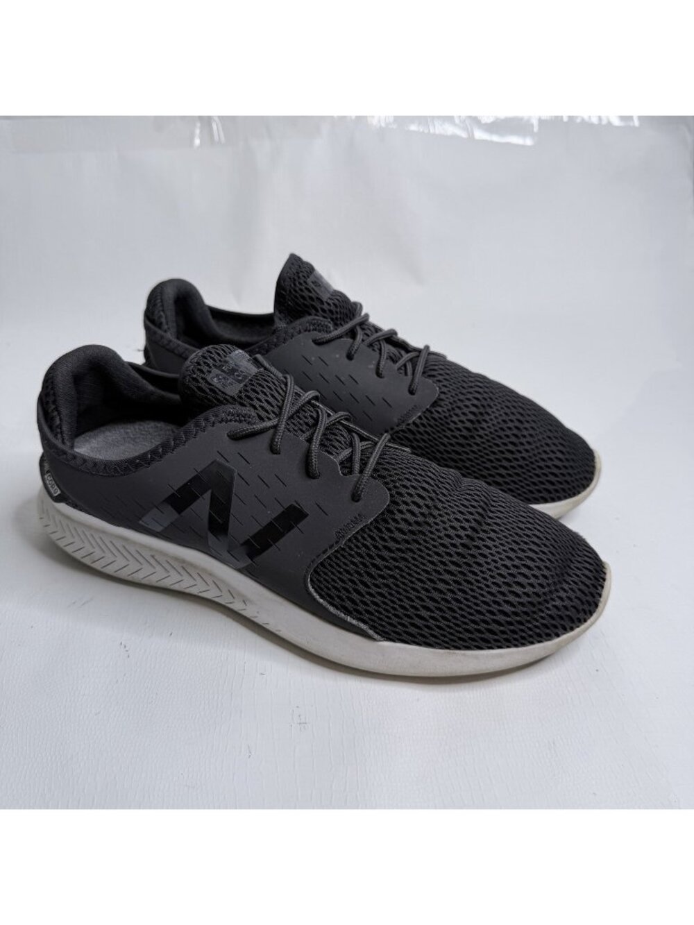 Size 9.5 - Women’s New Balance Fuelcore Coast V3 Black Sneakers Shoes Lace Up